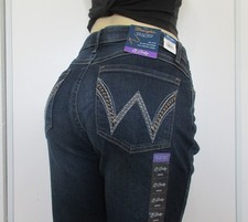 WRANGLER Q-Baby Jeans Size 9 Womens Mid Rise Ultimate Bootcut Denim New