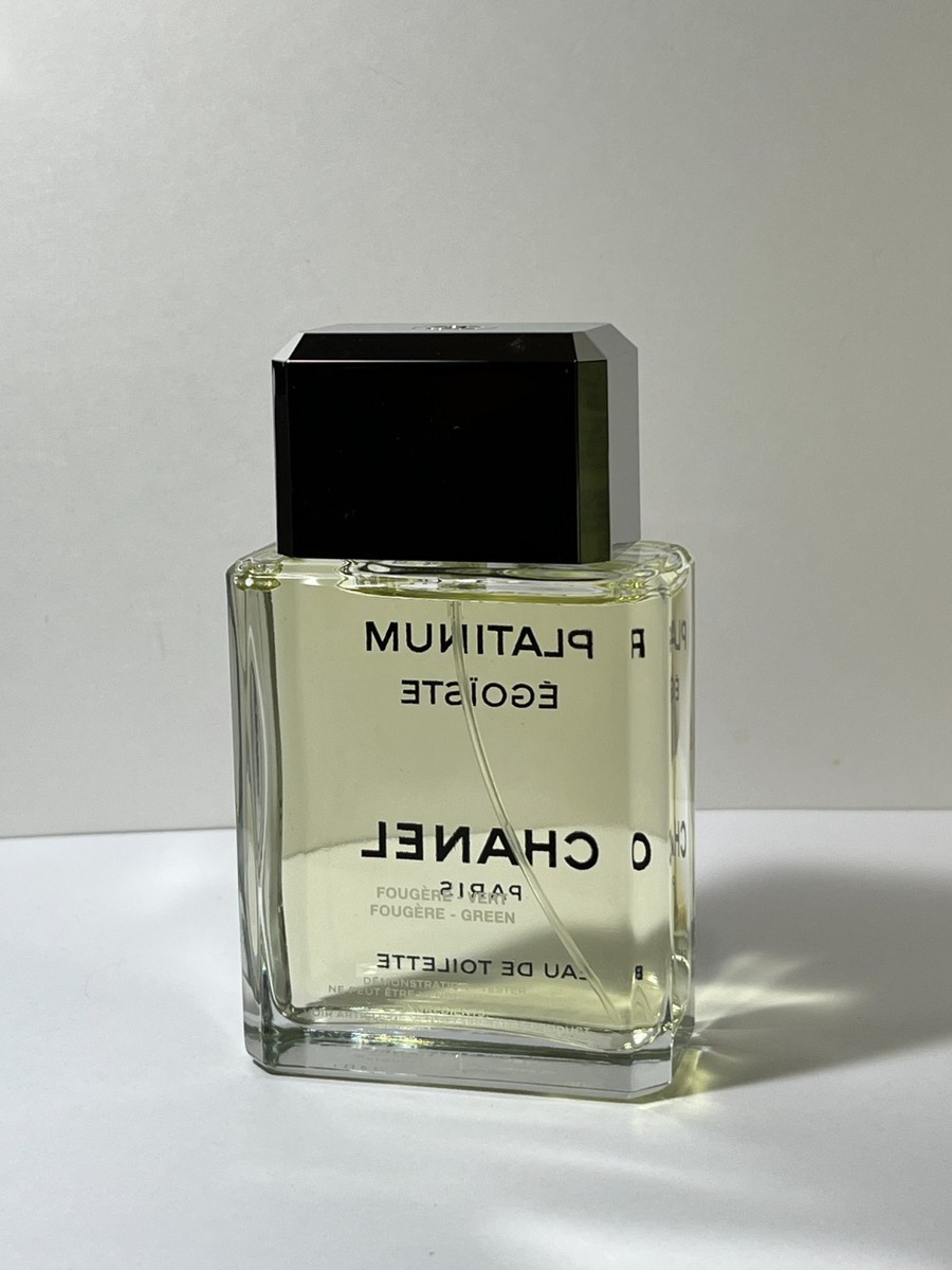 Platinum Egoiste Men 3.4 oz 100 ml Eau De Toilette Spray Same As