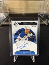 2025-26 Sp - Rookie Jimmy Snuggerud #115 Blue (RC) Future Watch Auto /999