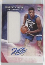 2019-20 Panini Origins Jersey Red 95/99 Jarrett Culver #145 Rookie Auto RC