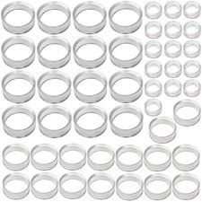  48 Pack Baseball Display Stand,Spheres Holder, 48 PCS / 3 sizes, clear