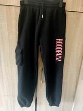 HOODRICH TRACKSUIT BOTTOMS BLACK RED AND WHITE SIZE S SIZE 8 10
