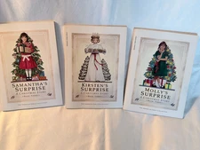 3 Girls Softcover Christmas Books from the 'American Girls Collection', 1990