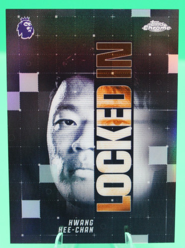 Hwang Hee-Chan #LI-49 2026 Topps Chrome Premier League Locked In card