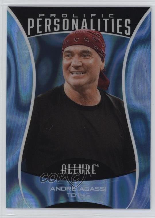 2025 Allure SE Prolific Personalities Molten Blue 45/99 Andre Agassi #PP-2 0il7