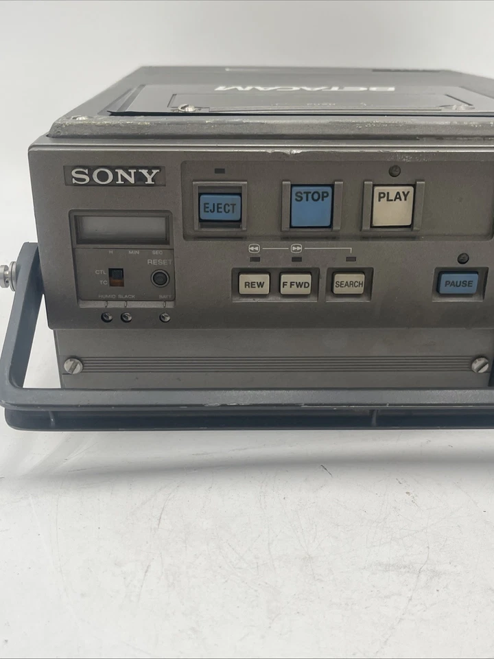 Sony Betacam SP Portable Videocassette Player BVW-21 UNGETESTET - Bild 2 von 4