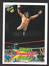 Superfly Jimmy Snuka - 1990 Classic WWF #131  -
