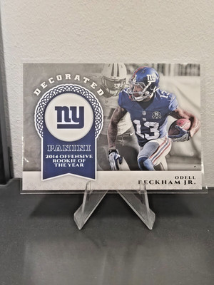 Odell Beckham Jr. Panini Rookies & Stars Decorated New York Giants NFL #D-OBJ