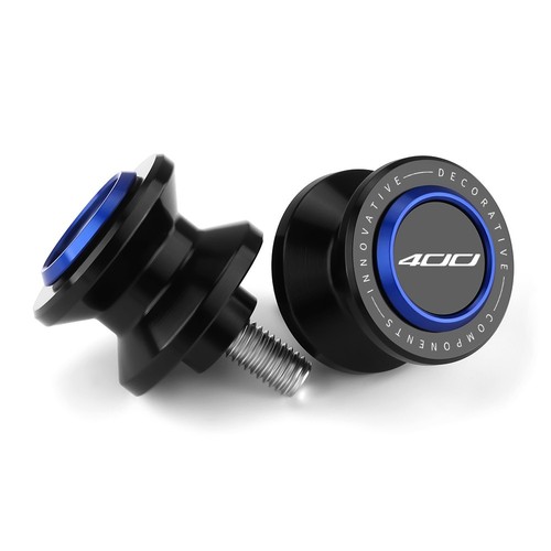 CNC Swingarm Spool Sliders For Kawasaki Ninja 400 2018-2023 Rear Stand Screws - Picture 13 of 26