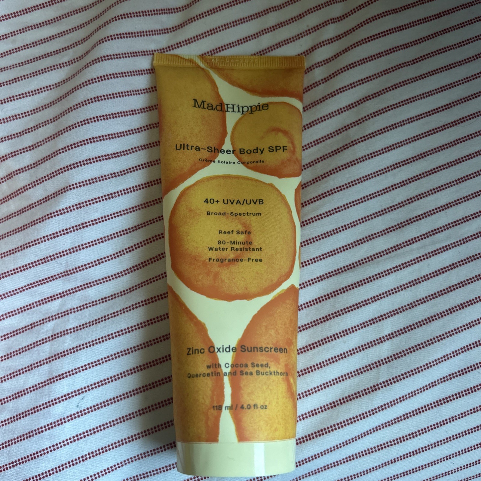 Ultra-Sheer Body SPF, 40+, 4 fl oz (118 ml)