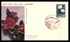 Mayfairstamps Japan FDC 1961 Flowers Sazanka First Day Cover aax_26463