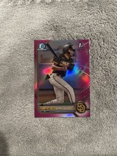 2022 Bowman Chrome Prospects James Wood Fuchsia Refractor /199 #BCP-108 RC 1st
