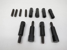 8pcs Black Valve Cover Bolt Studs Nuts Fits For Chevy Sbc 283 305 327 350 383