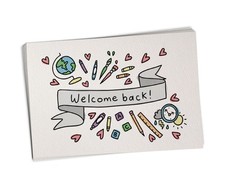Welcome Back To School Postcards For Students From Teachers Supplies 48 PCS