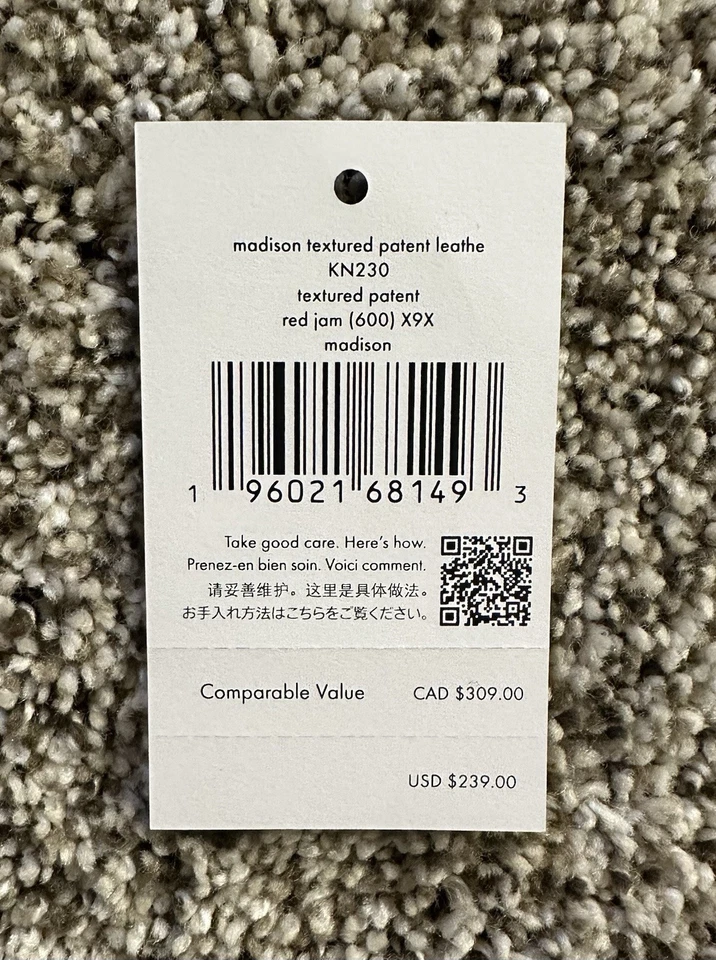 Cartera Continental Grande KATE SPADE Madison, Red Jam, Nueva Con Etiquetas Foto 4 de 4