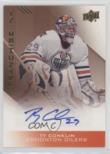 2013-14 Upper Deck Edmonton Oilers Franchise Ink Ty Conklin #FI-TC Auto 1er1