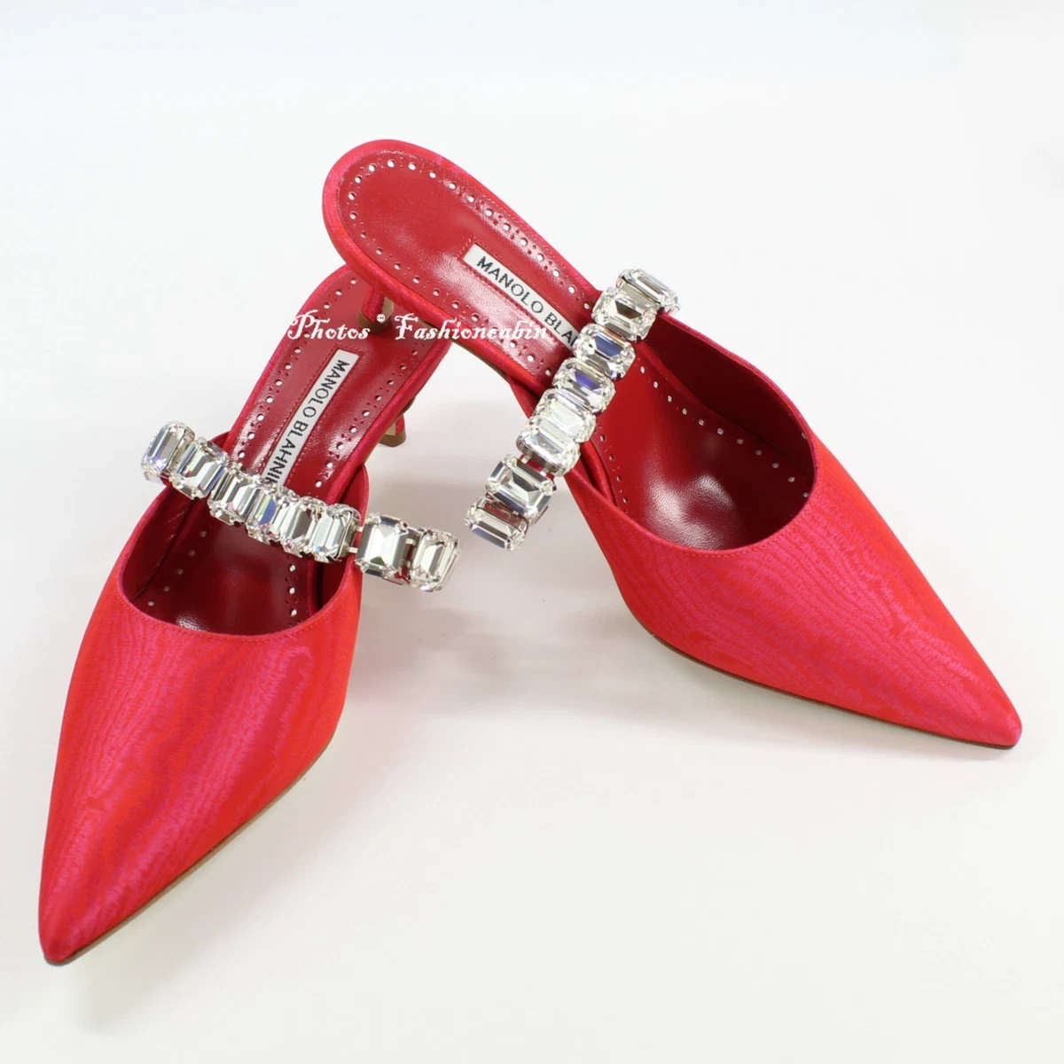 Manolo Blahnik Red Heels for Women for sale - eBay