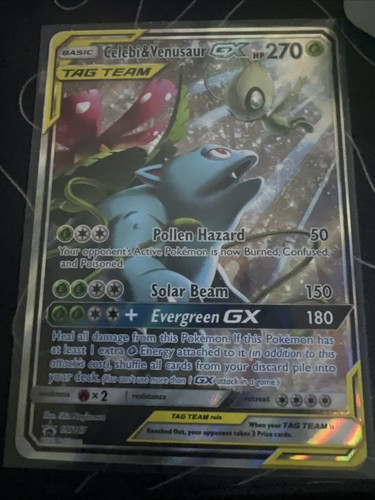 Pokémon TCG Celebi & Venusaur GX SM167