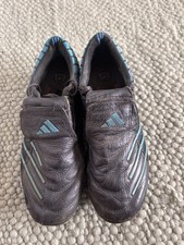Adidas F50 + Spider navy & blau Fußballschuhe Gr. UK 8 seltenes Modell 2004