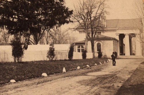 The ARLINGTON HOUSE ARLINGTON, VA. Gen Robert E. Home, never live their again.
