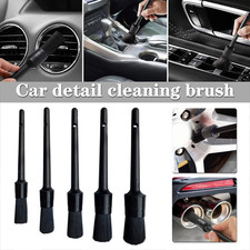5PC Car Detailing Brush Kit for Interior  Wheel Cleaning Auto Detailing Brushes
