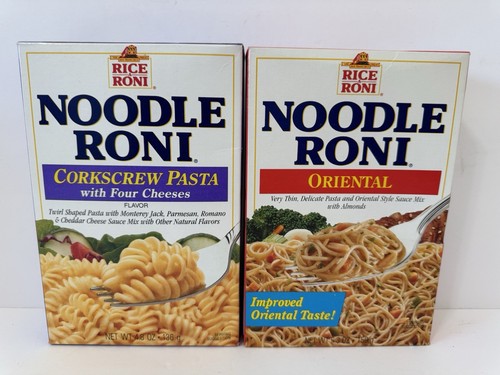Vintage 90’s Noodle Roni Oriental Corkscrew Pasta Sealed 1993 Movie ...