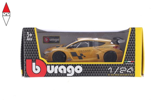 MODELLINO BBURAGO RENAULT MEGANE TROPHY 1/24 GIALLA - Foto 1 di 3