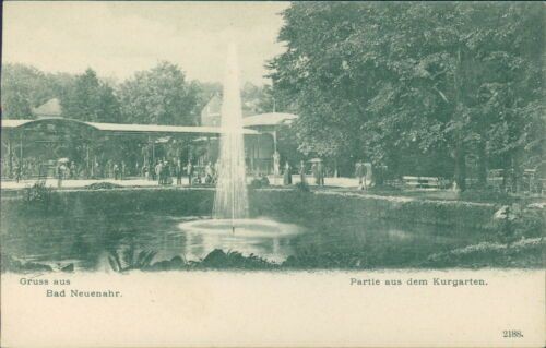 Ansichtskarte Bad Neuenahr Partie aus dem Kurgarten (Nr.9739)