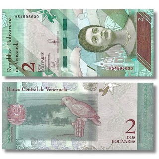 Venezuela 2 Bolivares Banknote 2018 P 101a Uncirculated 🇻🇪 🩷 ✨
