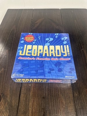 Brand New Sealed: Jeopardy! Original Edition Game TV Quiz Show 2005 Pressman