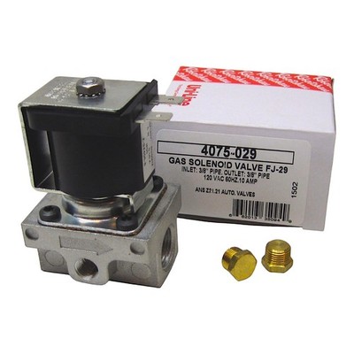 Robertshaw 4075-029 Fryer Griddle Gas Solenoid Valve for G02965-1 FJT 920608-11