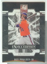 Ben Paulsen Colorado 2009 Donruss Elite Extra Edition