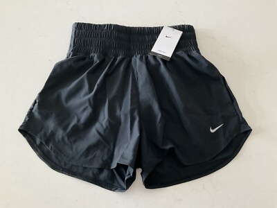 NIKE Black Fitness Shorts w/Undershorts. Size Small. Orig. $45. NEW.