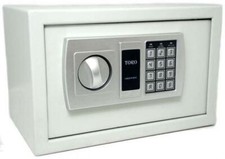 Cassaforte digitale elettronica mobile hotel casa ufficio Toro 36X20X24CM mm5