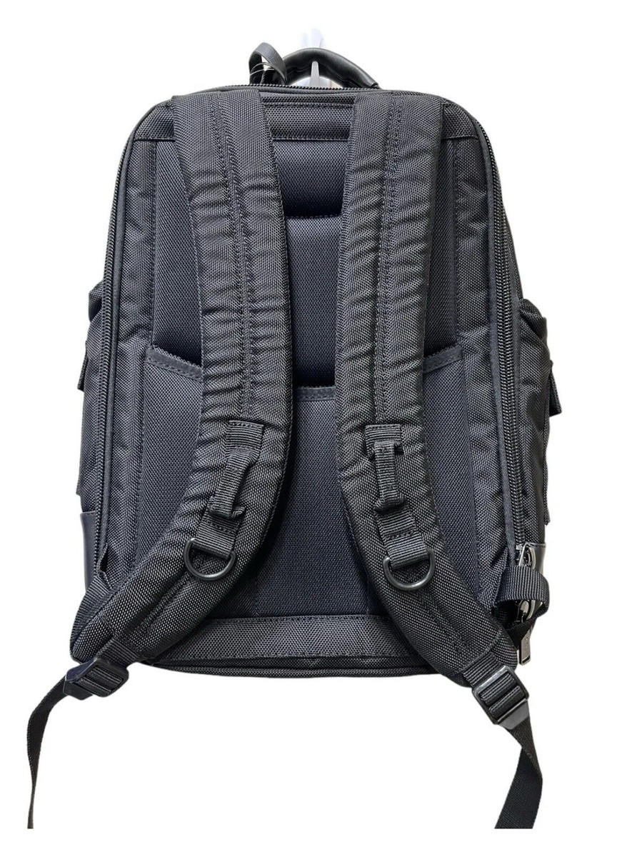 Nike Air Jordan Jumpman Leather Backpack Black Large Laptop Travel 9A0313  023