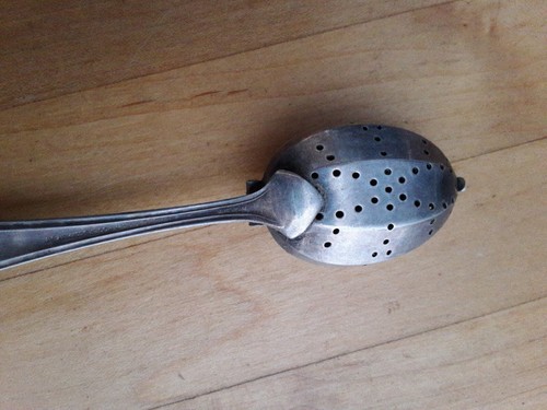 Cuchara de hoja de té vintage - Imagen 12 de 17