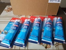 5 Loctite Clear Silicone Waterproof Sealant, 2.7 oz. Tubes.