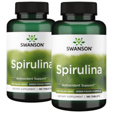 Swanson Spirulina 500 mg 360 Tablets
