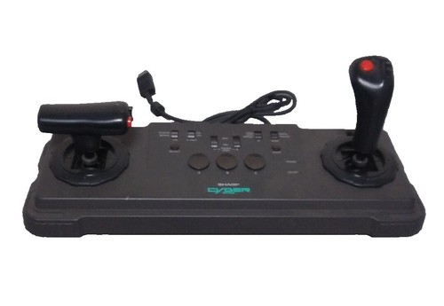 SHARP JOY CARD CZ-8NJ1 コントローラーXPD-1LR SHARP JOY CARD Controller CZ-8NJ1 For MSX Tested Control Pad