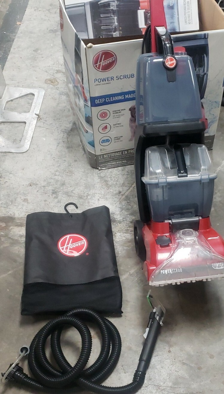 Hoover Power Scrub Carpet Cleaner with SpinScrub Technology FH50135 eBay