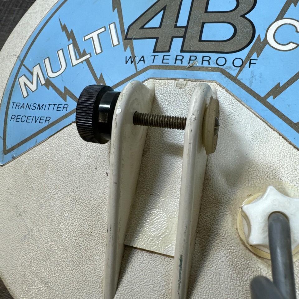 Vtg 8” Whites Goldmaster Metal Detector 4B Multi Waterproof Search Coil GMT GMZ eBay