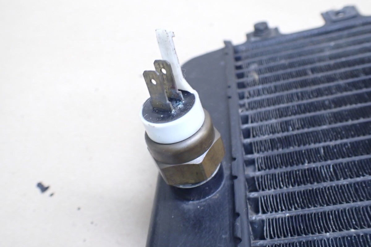 ゴッドです。 1998 KAWASAKI ZX900 DENSO COOLANT RADIATOR W/ CAP 122080
