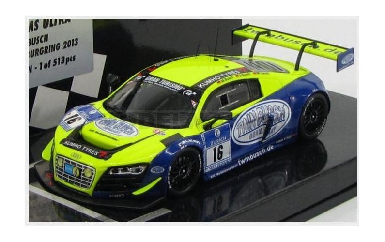 MINICHAMPS 437130116 AUDI - R8 LMS ULTRA N 16 24h ADAC NURBURGRING 2013 BUSCH -