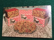 Vintage Postcard Old Fashioned Claxton Fruit Cake Advertisement 
