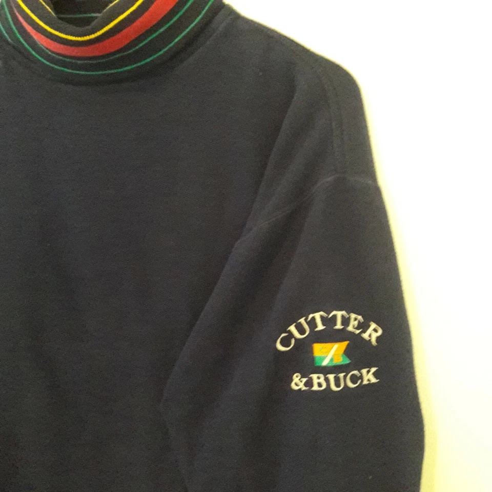 Cutter and Buck Mens Multicolor Turtle Neck Shirt - Image 3 of 4
