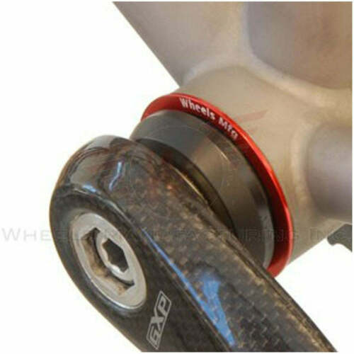 Wheels Manufacturing PF30 To SRAM Bike Crank Spindle Shims Black - 22 / 24 MM