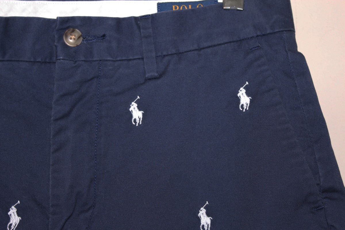 Polo Ralph Lauren Shorts Mens 29 Navy Blue Golf Stretch