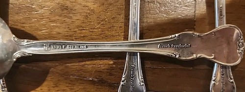 Towle Sterling Silver French Provincial Set Of 11 Spoons - 6" & Weight = 315g - Picture 5 of 6