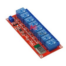 8 CH Bluetooth Relay Module Bluetooth Mobile Phone Remote Control 5/12V
