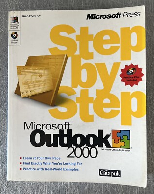 Microsoft Outlook 2000 Step by Step Self-Study Kit With CD Office Application PB